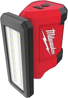 Milwauk M12 PAL-0 TRUEVIEW Pivot Area Light 12V Bare Unit, Red