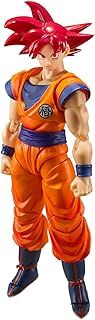 TAMASHII NATIONS - Dragon Ball Super - Super Saiyan God Son Goku -Saiyan God of Virtue-, Bandai Spirits S.H.Figuarts Action Figure