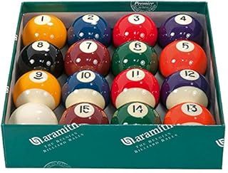 Aramith Spots and Stripes Premier Pool Balls 2 inch UK Set