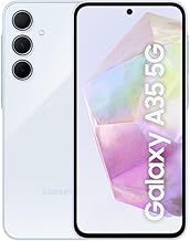 Samsung Galaxy A35 5G, Factory Unlocked Android Smartphone, 128GB, 6GB RAM, 2 day battery life, 50MP Camera, Awesome Iceblue, 3 Year Manufacturer Extended Warranty (UK Version)