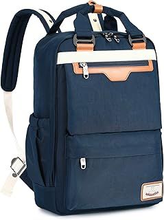 Myhozee Backpack Womens Mens, Water-Resistant 15.6 Computer Rucksack Handbag School Bag for Travel/Work/College