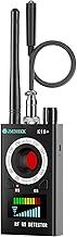 JMDHKK K18+ Hidden Camera Detector, Spy Camera Finder, Bug Detector, Magnetic Field Detector, Listening Device Detector – Privacy Protection Tool for Home, Office, Hotel, and Travel Security(Black)