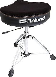 Roland Saddle Drum Throne, with Velours Seat And Hydraulic Base - Rdt-Sh