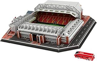 3D Jigsaw Puzzles,Kids Puzzle Model Kits,New 3D puzzle Liverpool Anfield Stadium Model,Three-dimensional puzzle assembly Football ground DIY Models,Souvenir gift for fans