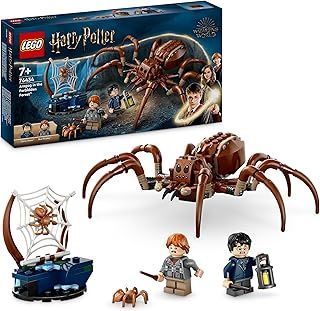 LEGO Harry Potter Aragog in the Forbidden Forest Set, Building Toy for Kids, with Spider Figure & Ron Weasley Character Minifigure, Wizarding World Gift for 7 Plus Year Old Boys, Girls and Fans 76434