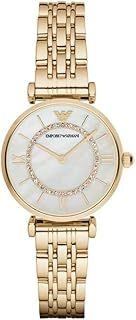 Emporio Armani Women's Two-Hand, Stainless Steel Watch, 32mm case size
