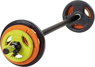 Mirafit 20kg Studio Pump Set - For Aerobic Weights Exercise