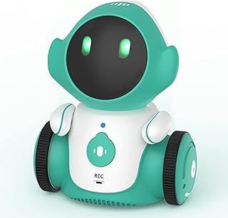 GILOBABY Robot Toys, Rechargeable Smart Talking Robotic for Kids, Intelligent Robot with Voice Controlled Touch Sensor, Dancing, Singing, Recording, Repeat, Gifts for Boys & Girls Age 6-12