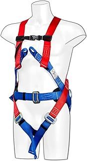 Portwest 3 Point Comfort Harness, Size: One Size, Colour: Red, FP17RER