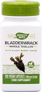 Nature's Way, Bladderwrack, 580 Mg, 100 Capsules
