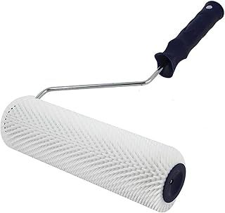Paint Roller, Professional Self Leveling Defoaming Spike Roller Cement Spiked Roller Bubble Remove Used for Self-leveling Cement Construction(size:22.5cm)
