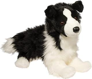 Douglas Cuddle Toys 2001 Dogs Border Collie Plush Toy, 41 cm Long