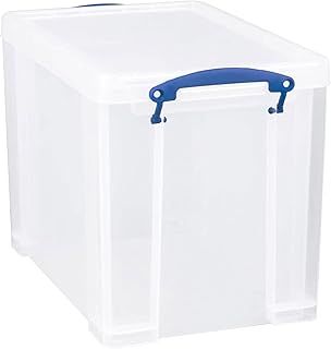 Really Useful Box Plastic Storage 19 Litre Clear