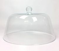 EMH Display Cake Glass Dome Cover/Lid 19x32 cm