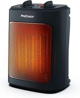 Pro Breeze 2000W Mini Ceramic Fan Heater - 3 Heat Settings & Fan Only Mode with Built-in Overheat and Tip Over Protection, Electric Heater for Home, Office and Bedroom - Black