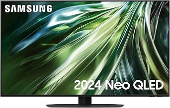 Samsung 50" QN90D Neo QLED 4K Mini LED TV, Ultra Viewing Angle with Anti-Reflection Screen, Motion Xcelerator 144Hz, Dolby Atmos, NQ4 AI Gen2 Processor