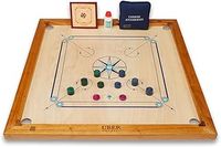 Carrom Board Set -Limited Edition – 33 x 33 inch playing board Including Carrom Men, Striker & Powder – Entry Level set – Made in India – suitable for beginners