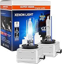 SOCAL-LED LIGHTING D1S 35W Xenon HID Headlight Bulbs - 6000K Crystal White - 66144 66140 85140 85415 OEM High Low Beam Direct Replacement - pack of 2