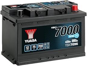 Yuasa YBX7096 12V 75Ah 700CCA EFB Maintenance Free Start Stop Car Battery