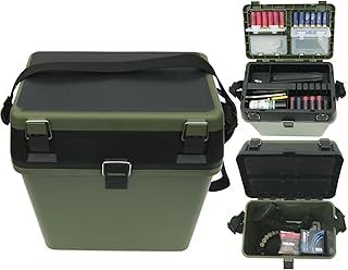 Shooting Hunting Gun Ammo Ammunition Tool Box Rifle Range Field Gun Case Seat
