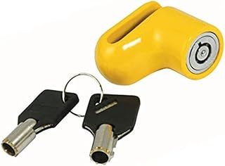 Hyfive Motorbike Motorcycle Bike Scooter Disc Lock Padlock & Keys Security Heavy Duty