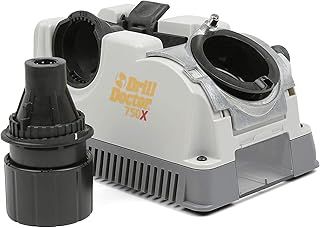 DD750X Electric Drill Bit Sharpener, 3/32–3/4" High-Speed, Portable - Steel, Masonry, Carbide, Cobalt, Tin-Coated Bits, Adjustable Angles