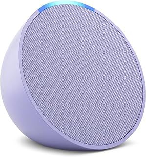 Echo Pop (Newest gen) | Full sound compact Wi-Fi and Bluetooth smart speaker with Alexa | Lavender Bloom