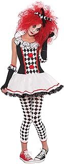 amscan Womens Harlequin Honey Halloween Fancy Dress Costume