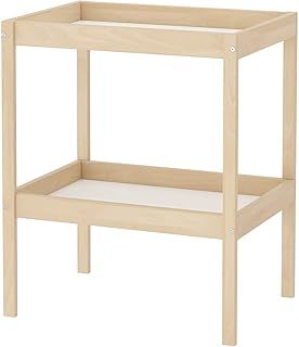 Ikea SNIGLAR Changing Table, Beech, White