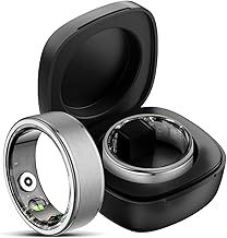 findtime Smart Ring for Men Women Smart Ring Android iOS Fitness Ring Pedometer Heart Rate Blood Oxygen Sleep Monitor Step Counter Activity Tracker for Sports Time, Distance, Calories,SV11