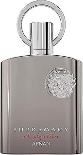 Afnan Supremacy Not Only Intense Eau De Parfum (100ml) Spray Perfume for Men Fresh Aroma, Long-lasting Fragrance Modern Scent EDP - Suitable for Any Occasions