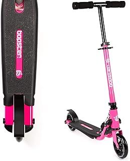 bopster 2 Wheeled Scooter Folding V2 In Line Racing Kick Sport Ride-On Big Wheel For Older Kids Teens Small Adults