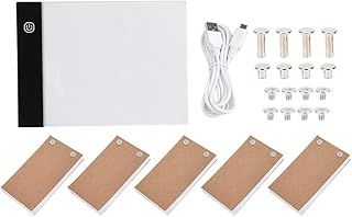Flip Book Kit with Ultra Thin LED Light Box, A6 Animation Books with Binding Screws for Drawing Tracing Animation Sketching Cartoon Creation(USB)