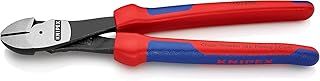 Knipex High Leverage Diagonal Cutter black atramentized, with multi-component grips 250 mm (self-service card/blister) 74 02 250 SB