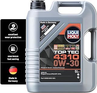 LIQUI MOLY Top Tec 4310 0W-30 | 5 L | Synthesis technology motor oil | SKU: 2362