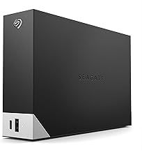 Seagate One Touch Hub 8TB, External Hard Drive Desktop HDD – USB-C & USB 3.0 port, for Computer Desktop Workstation PC Laptop Mac, 6 Months DropBox Backup Plan & 6 Months Mylio Photos (STLC8000400)