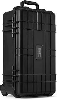 Power Dynamics GIGCASE30T Hard Shell Trolley Case with Pick and Pluck Foam 560x350x230mm, Waterproof DJ Equipment & Camera Carry Case for Airsoft, Tool Storage - Universal Lockable Rugged Hard Design