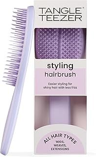 Tangle Teezer | The Ultimate Styler Hairbrush | Dry-Styling for Volume & Shine | Ideal for Blending Wigs, Weaves, Extensions & Clip-Ins | Soft-Tip Teeth for Smooth Finish & Texture | Lilac