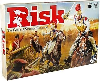 Risk Board Game, Strategy Game for Children Aged 8 and up - English Version