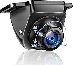 AHD 1080P Reversing Camera 360° Rotatable Car Reverse/Rear/Front View Cameras Metal Housing Parking Camera Super Night Vision 170° Wide Angle IP69K Waterproof Universal 12V-24V for Car/Truck/SUV/Van