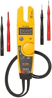Fluke T5-1000 Voltage Continuity Tester, H5 Carrying Case & 1AC Voltage Indicator Kit