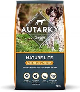 Autarky Hypoallergenic Mature Lite Delicious Chicken Dry Dog Food for Senior Dogs, 12 kg