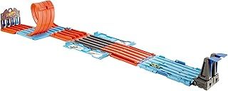 Hot Wheels Race Crate with 3 Stunts in 1 Set, 8+ feet of Race track, Includes 2 Hot Wheels cars, Portable Storage, Gift Set Ages 6 to 10,‎ GKT87