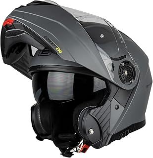 G-MAC Concept Evo Modular Flip Up Front Sun Visor ECE 2205 Approved Motorcycle Motorbike Helmet