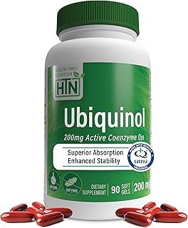 Ubiquinol 200 Milligram EAF CoQ10 (Enhanced Absorption Formula Coenzyme Q10 as Kaneka Ubiquinol) (90 Softgels)