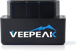Veepeak Mini WiFi OBD II Scanner Adapter Automotive EOBD Diagnostic Scan Tool Check Engine Light Code Reader for iOS and Android