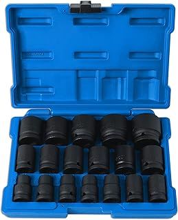 Laser 6648 Impact Socket Set 1/2"D 18pc