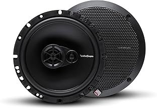 Rockford Fosgate R165X3 Prime 6.5" Full-Range 3-Way Coaxial Speaker (Pair), black