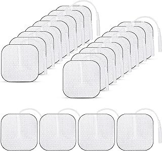 Tens Machine Pads, 20 Pack Tens Pads Replacement Electrodes Pads for TENS Therapy Machine Massager, Electrotherapy Tens Pads for Tens Machine, 4CM