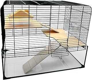 Little Friends Savoy Gerbilarium Cage with Accessories, 58.5 x 38 x 47.5 cm